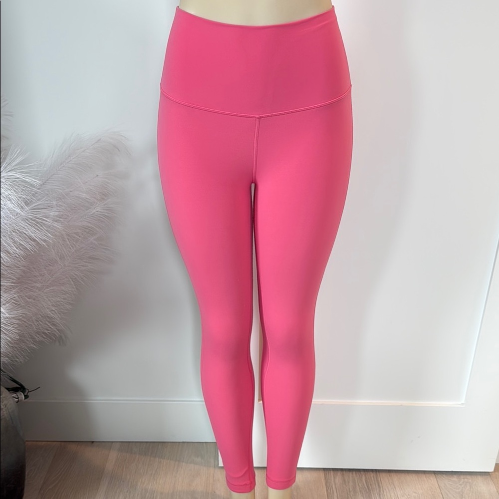 Lululemon Limited Edition Pink High-Waisted Leggings